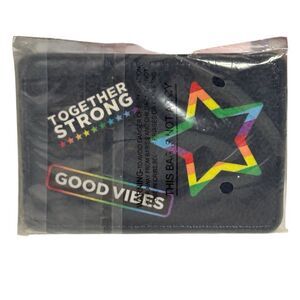 Universal Studios “LOVE IS UNIVERSAL” Card Holder with Rainbow Print UNISEX